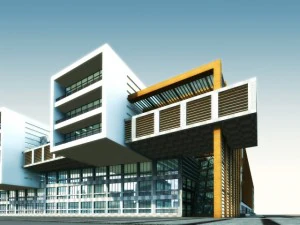 3d building 336 3D Model