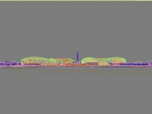 3d building 340 3D Model