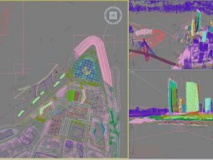 3d building 347 3D Model