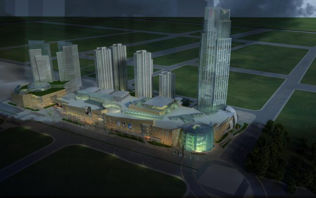 3d building 348 3D 모델 .c4d .max .obj .3ds .fbx .stl .blend