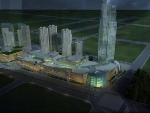 3d building 348 3D Model