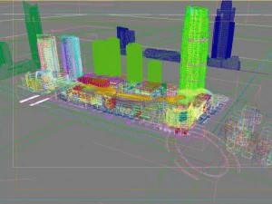 3d building 348 3D Model