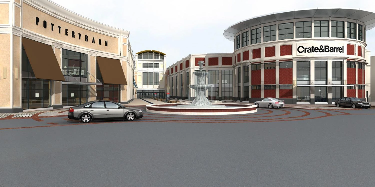 3d building 351 3D Model .c4d .max .obj .3ds .fbx .stl .blend 