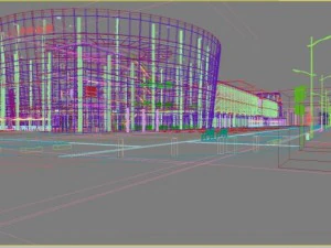 3d building 353 3D Model