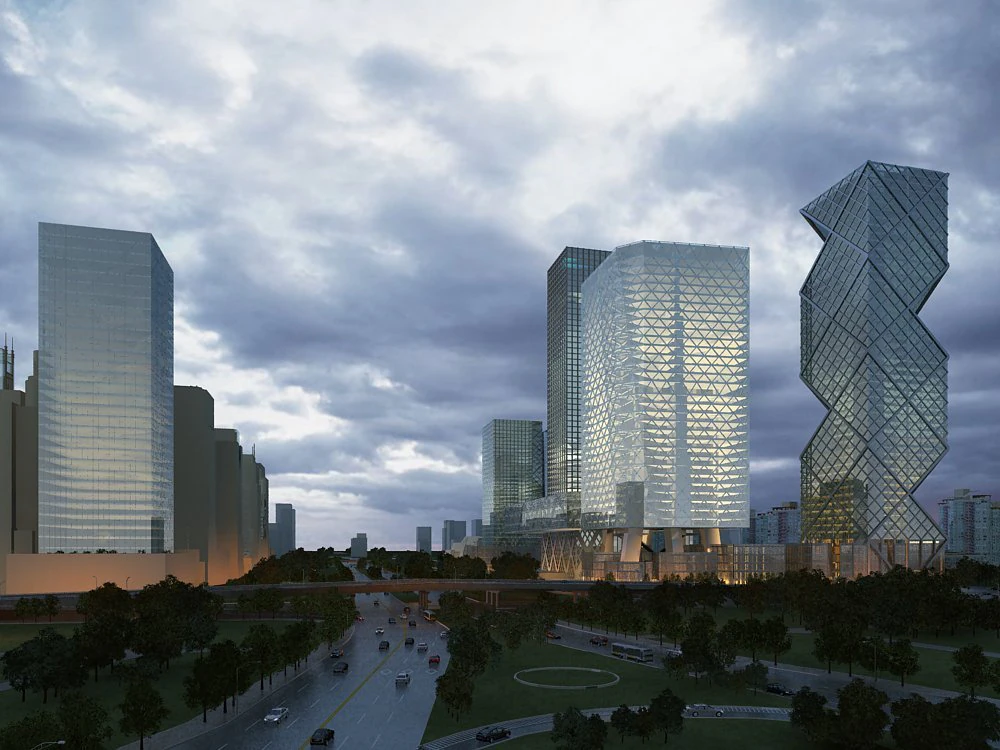 3d building 358 3D Model .c4d .max .obj .3ds .fbx .stl .blend 