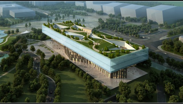 3d building 359 Modelo 3D .c4d .max .obj .3ds .fbx .stl .blend 