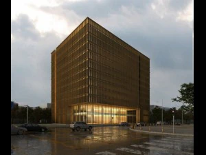 Budynek 3D 360 Model 3D