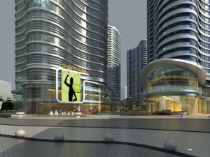 3d building 363 3D Model