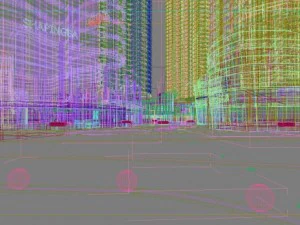 3d building 363 3D Model