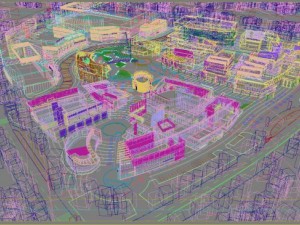 3d building 364 Model 3D