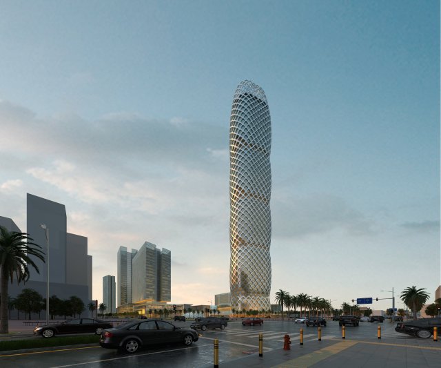 3d building 370 3D 모델 .c4d .max .obj .3ds .fbx .stl .blend 