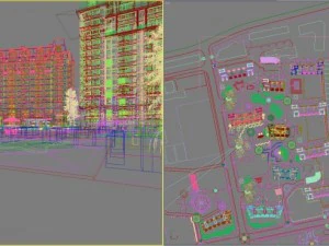 3d building 371 3D Model