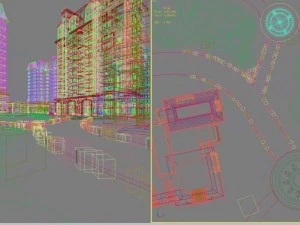 3d building 371 3D Model