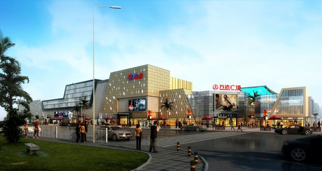 3d building 372 Modèle 3D .c4d .max .obj .3ds .fbx .stl .blend 