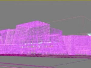 3d building 372 3D Model
