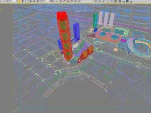 3d building 382 3D Model
