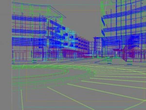 3d building 385 3D Model
