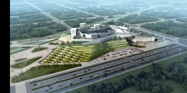 3d building 386 3D Model .c4d .max .obj .3ds .fbx .stl .blend 