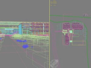 3д здание 389 3D Модель