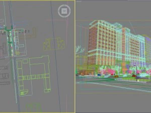 3d building 394 3D Model