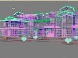 3d building 397 3D Model