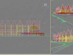 3d building 400 3D Model