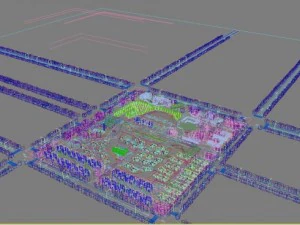 3d building 401 3D Model