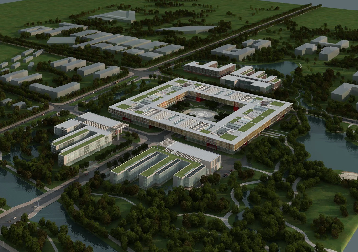 3d building 402 3D Model .c4d .max .obj .3ds .fbx .stl .blend 
