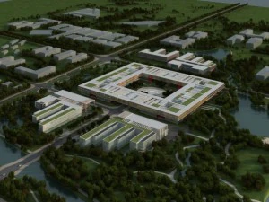 3d building 402 3D Model