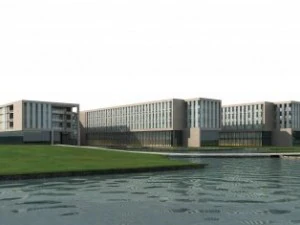 3d building 402 3D Model