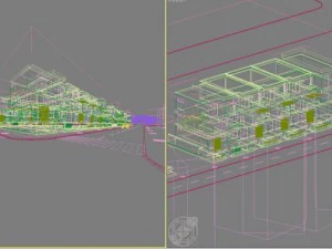 3d building 403 3D Model