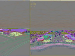 3d building 405 3D Model