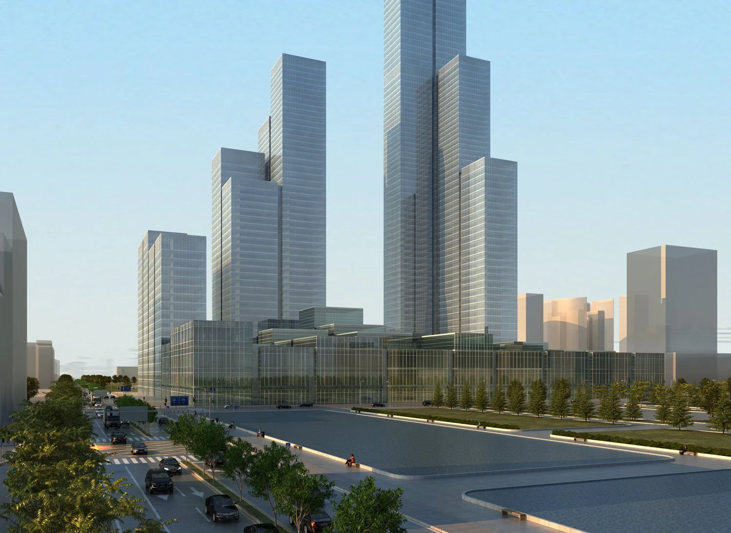 3d building 406 3D Model .c4d .max .obj .3ds .fbx .stl .blend 