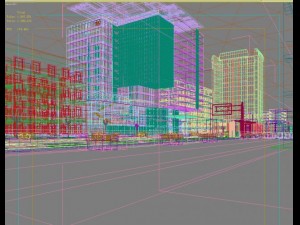 3d building 407 Modèle 3D