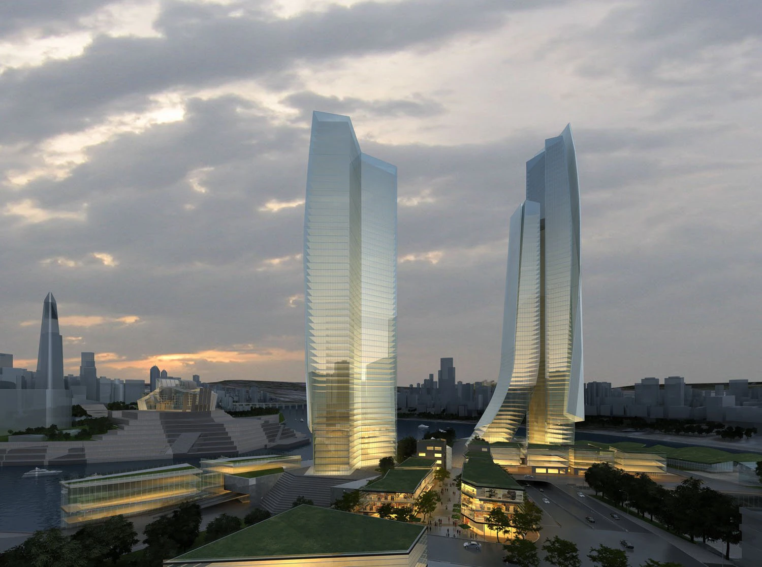 3d building 409 3D Model .c4d .max .obj .3ds .fbx .stl .blend 