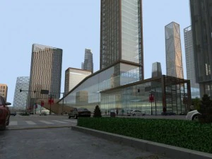 3d building 410 3D Model