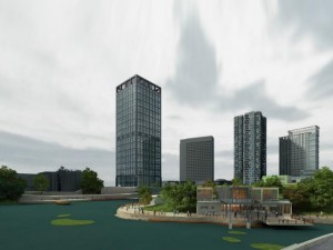 3d building 414 3D Модель