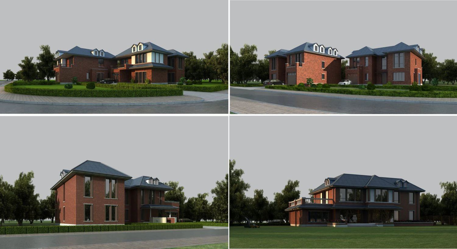 3d building 415 3D Model .c4d .max .obj .3ds .fbx .stl .blend 