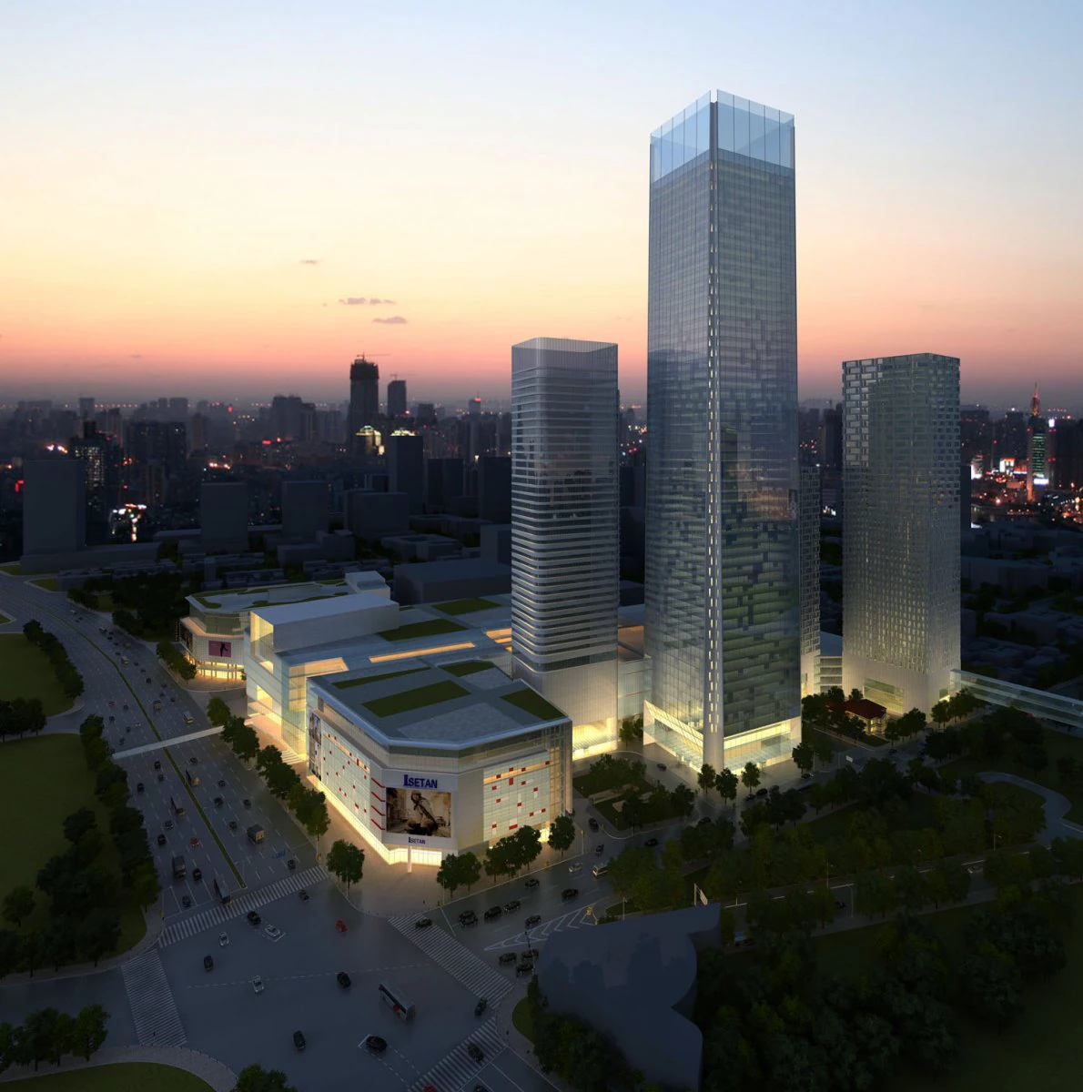 3d building 416 3D Model .c4d .max .obj .3ds .fbx .stl .blend 