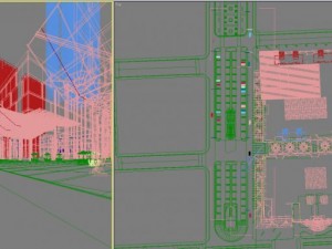 3d building 422 3D Model