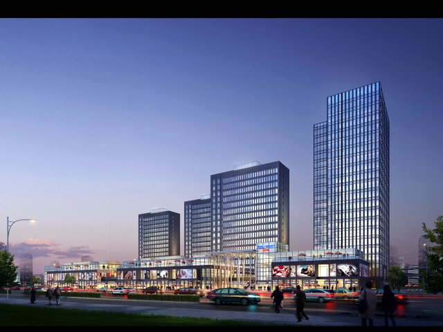 3d building 426 Model 3D .c4d .max .obj .3ds .fbx .stl .blend 