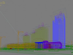 3d building 426 Model 3D