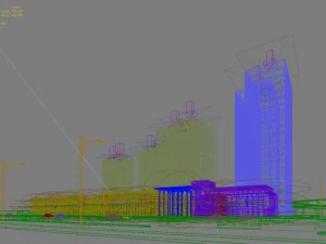 3d building 426 3D Model