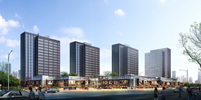 3d building 428 3D Model .c4d .max .obj .3ds .fbx .stl .blend 