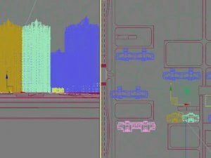 3d building 432 3D Model