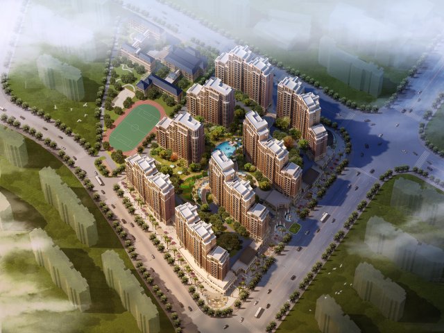 3d building 435 3D 모델 .c4d .max .obj .3ds .fbx .stl .blend
