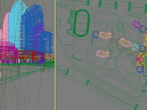 3d building 436 3D Model
