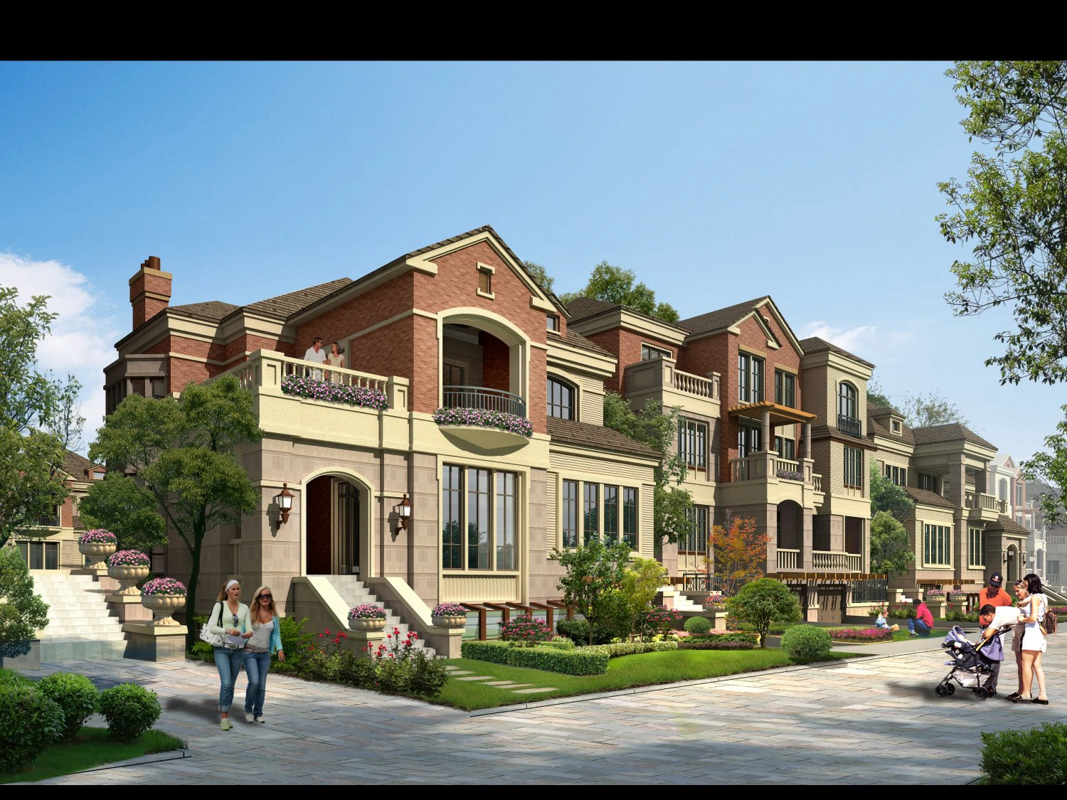 3d building 439 3D Model .c4d .max .obj .3ds .fbx .stl .blend 