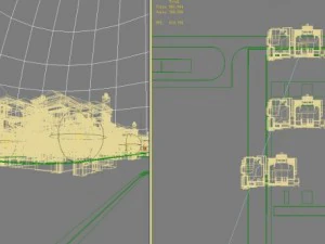3d building 440 3D Model
