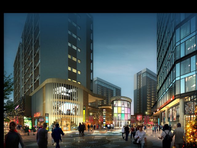 3d building 442 Modelo 3D .c4d .max .obj .3ds .fbx .stl .blend 